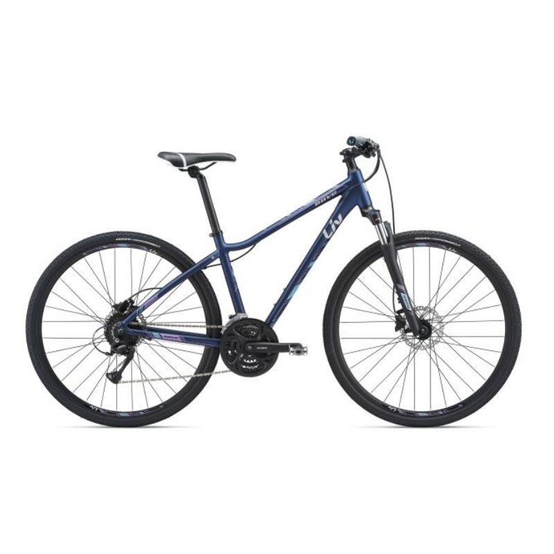 Велосипед Giant Liv Rove 2 Disc DD 2018 S Blue lavender