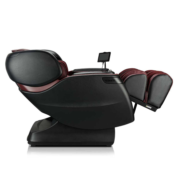 Массажное кресло Cozzia Qi SE Burgundy & Pearl Black