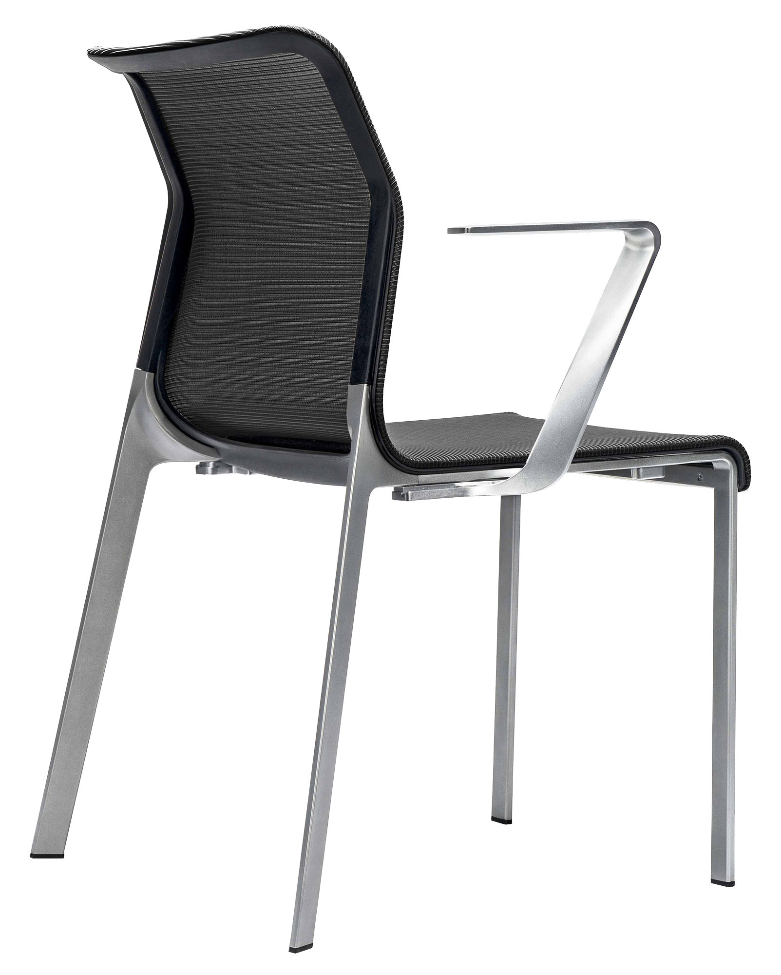 Эргономический стул Soho Design Pegus (с подлокотниками сетка), чёрный