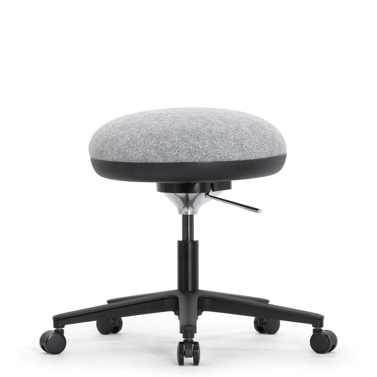 Эргономический стул Falto FIT BALL (каркас чёрный, обивка серый)