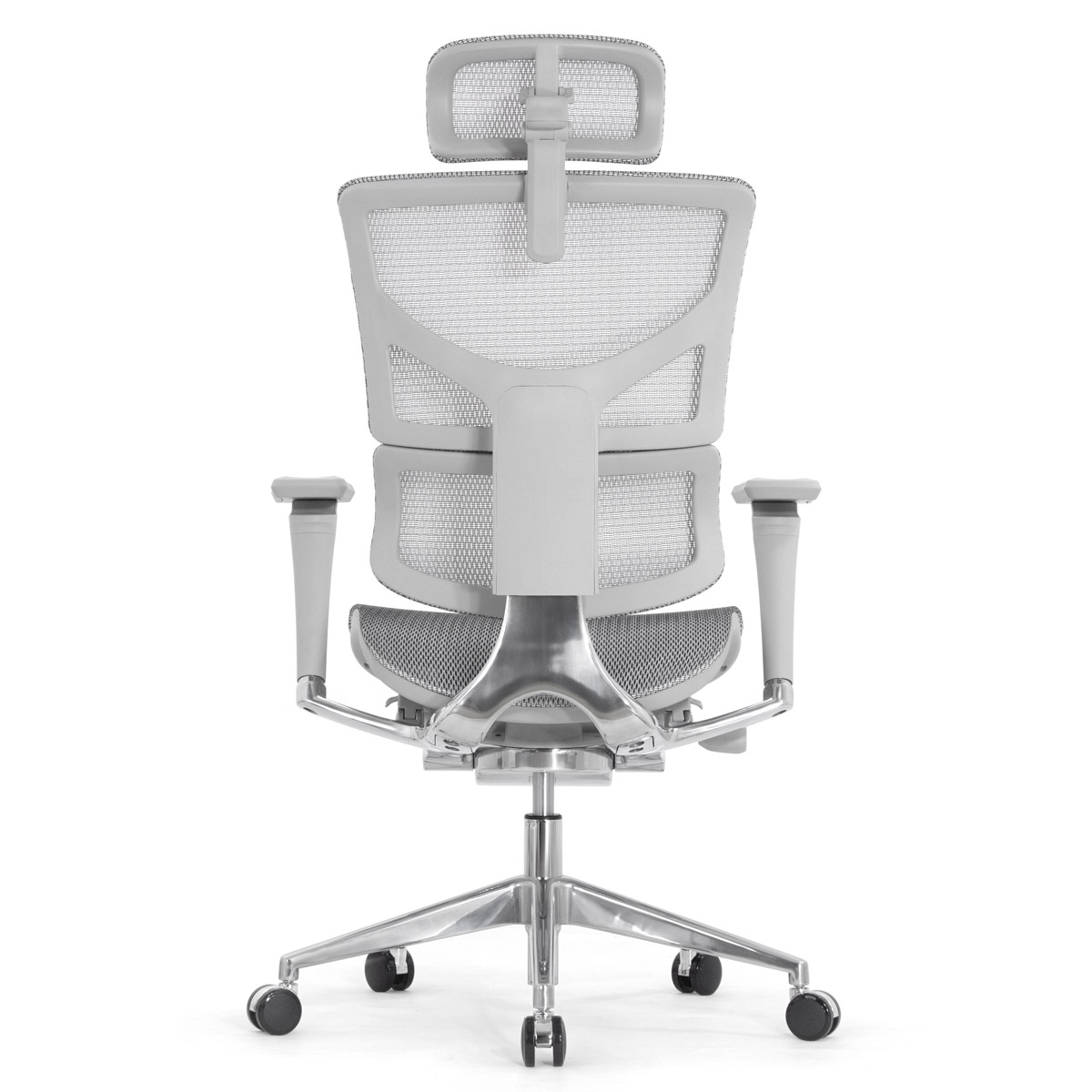 Эргономичное кресло Falto Sail 2 (динамичный поясничный упор, подлокотники 6D (360), сетка, светлый)