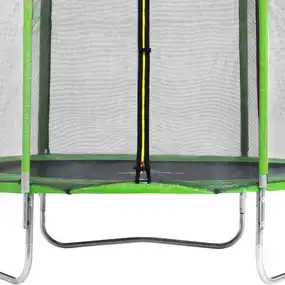 Батут DFC Trampoline Fitness 8 ft внешняя сетка, светло-зелёный (244 см)