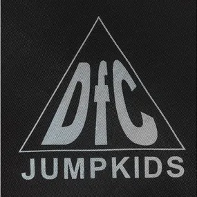 Батут DFC JUMP KIDS 55" жёлтый/синий, сетка (137 см)