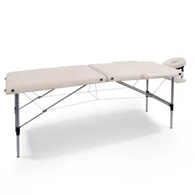 Складной массажный стол Unix  Master 2 Section White