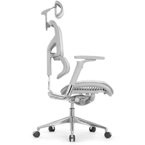 Эргономичное кресло Falto Sail 2 (динамичный поясничный упор, подлокотники 6D (360), сетка, светлый)